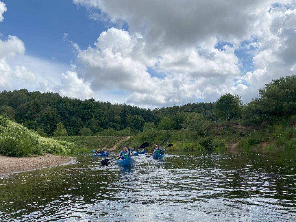 Baidarių išvyka